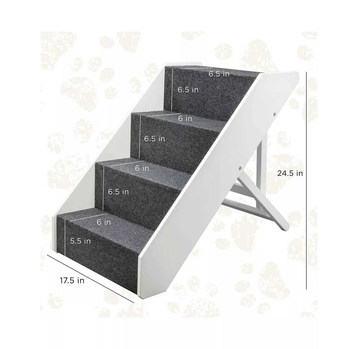Wood Dog Stairs Y910