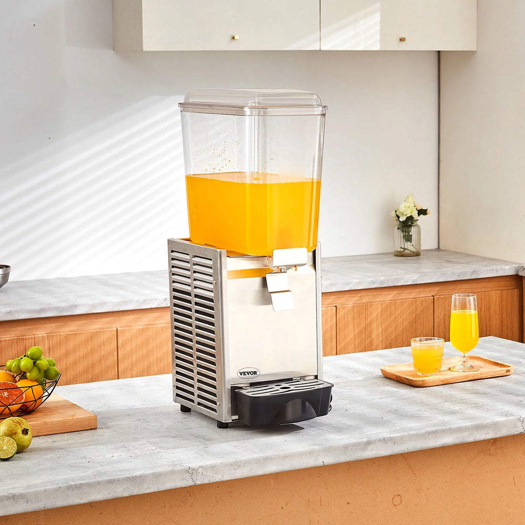Commercial Beverage Dispenser 18L Stainless Steel V34553
