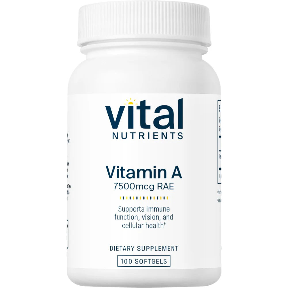 Vitamin A 25,000 IU 100 gels X748939