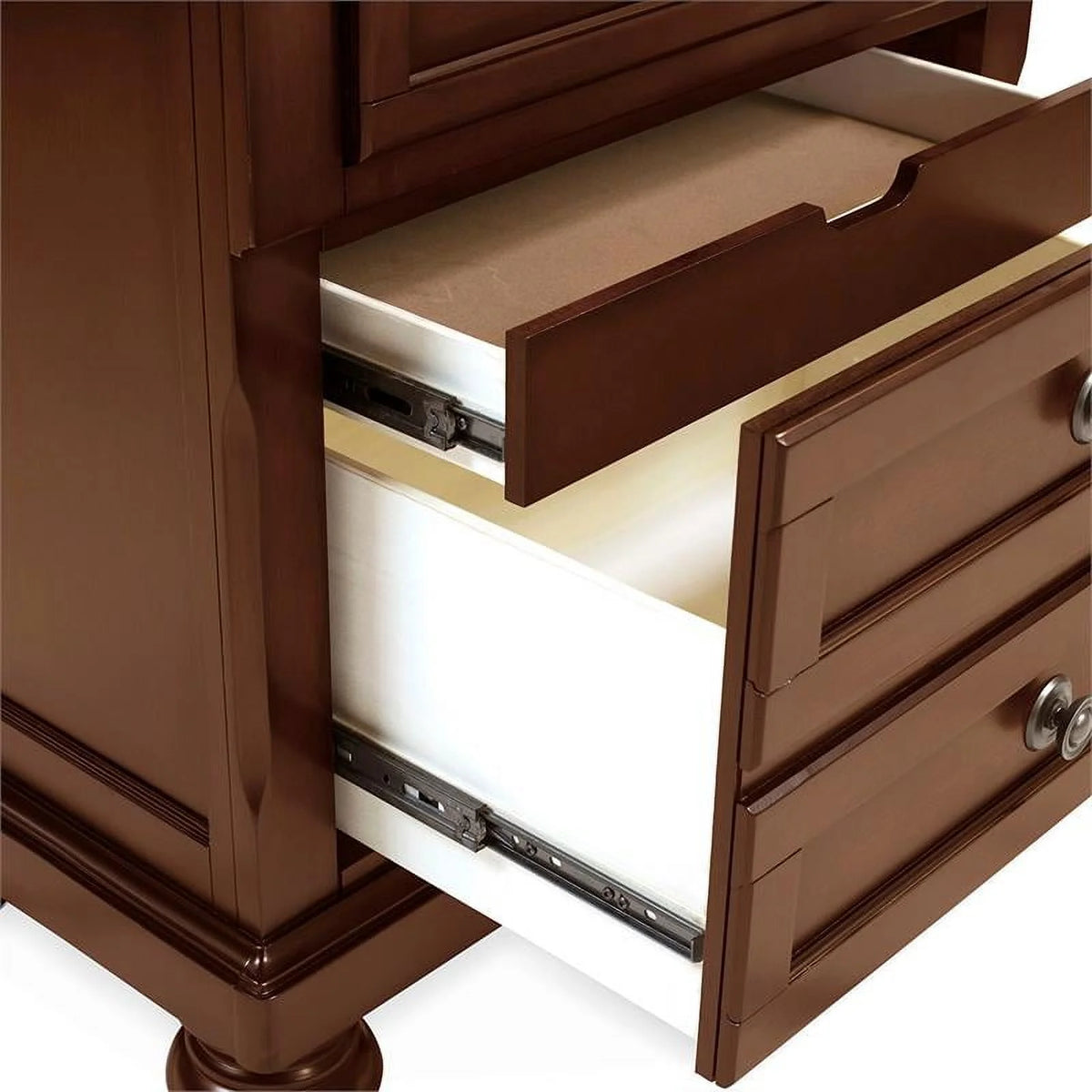 Dark Cherry Solid Wood Bedroom Set S17255