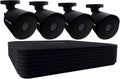 4 Wired 1080p HD Indoor/Outdoor Security Camera System with Night Vision and 1TB Hard Drive W7641