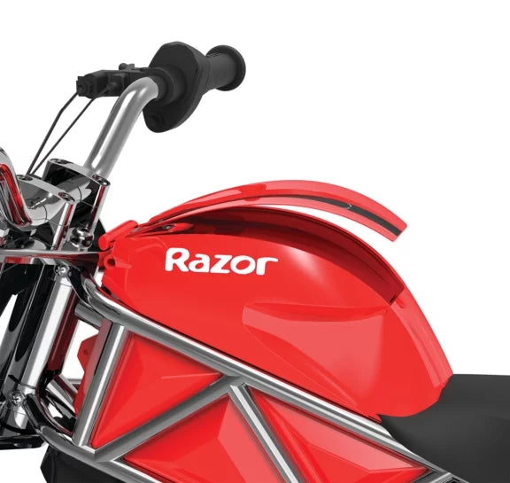 Black/Red 24V Electric Motor Bike T158