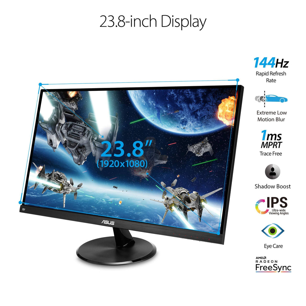23.8 Gaming Monitor 144Hz Full HD IPS 1ms FreeSync S690