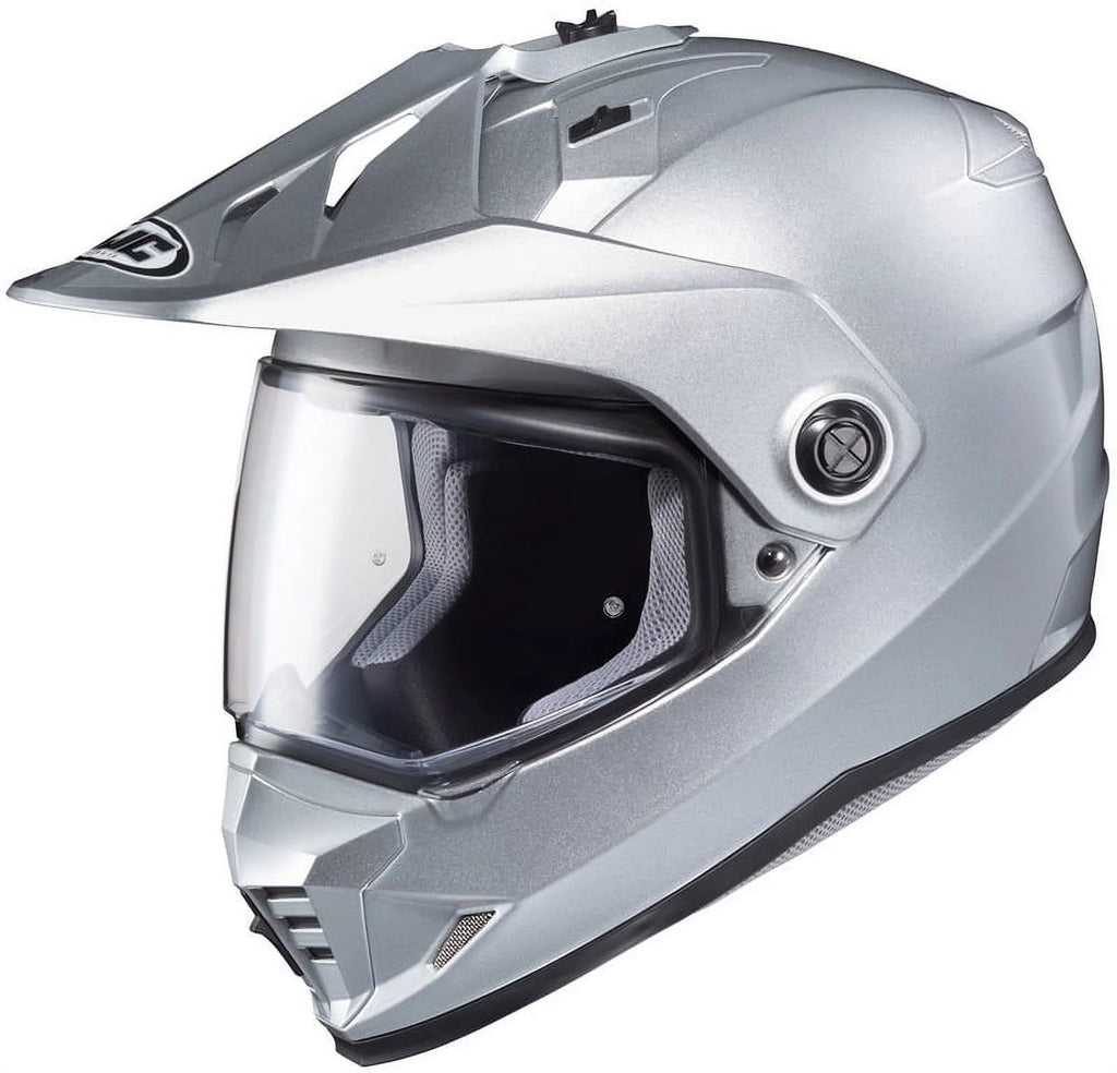 Gloss Silver Helmet size Medium B7353