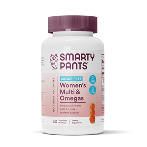 Sugar Free Vitamin Gummies with Vitamin D3 K B12 Zinc Folate Omega 3 ALA 60 Gummies O1611