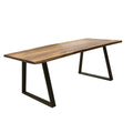 63-inch Sheesham Rosewood Finish Wood Top Dining Table S1258