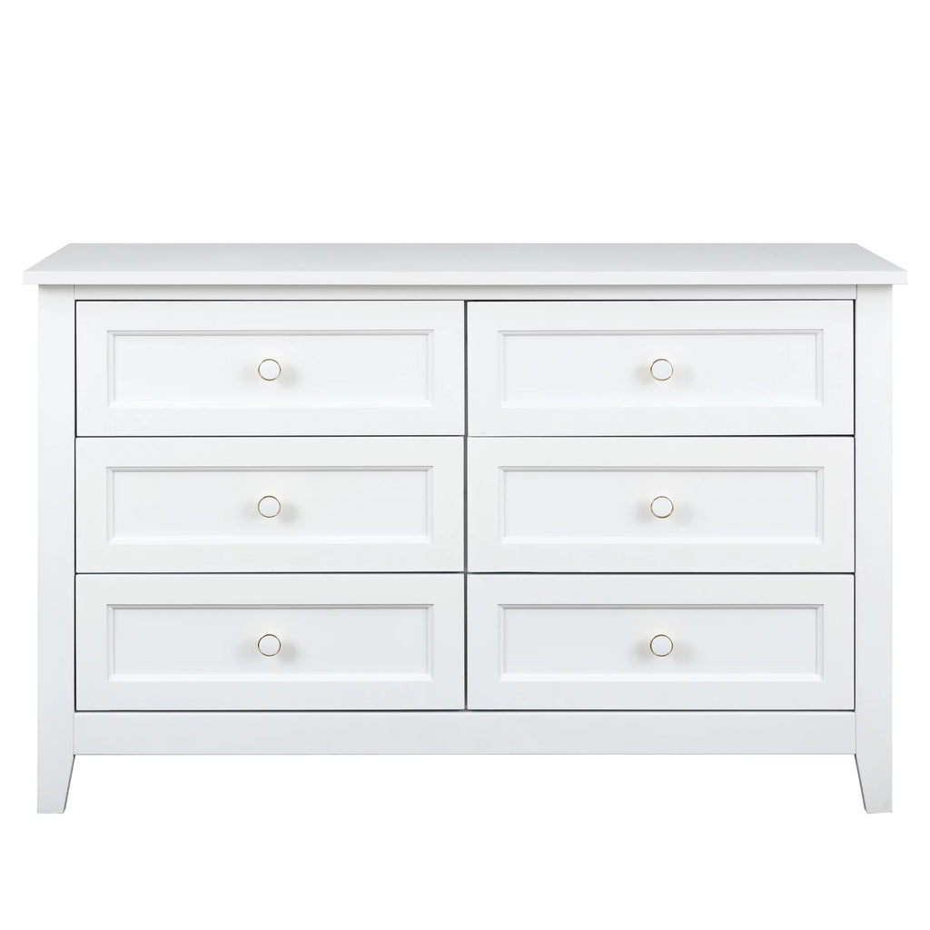 6 Drawer Solid Wood Dresser J14803