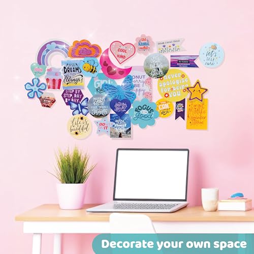 DIY Wall Collage Kit with Glitter Crafts, 1350 PCS S45156