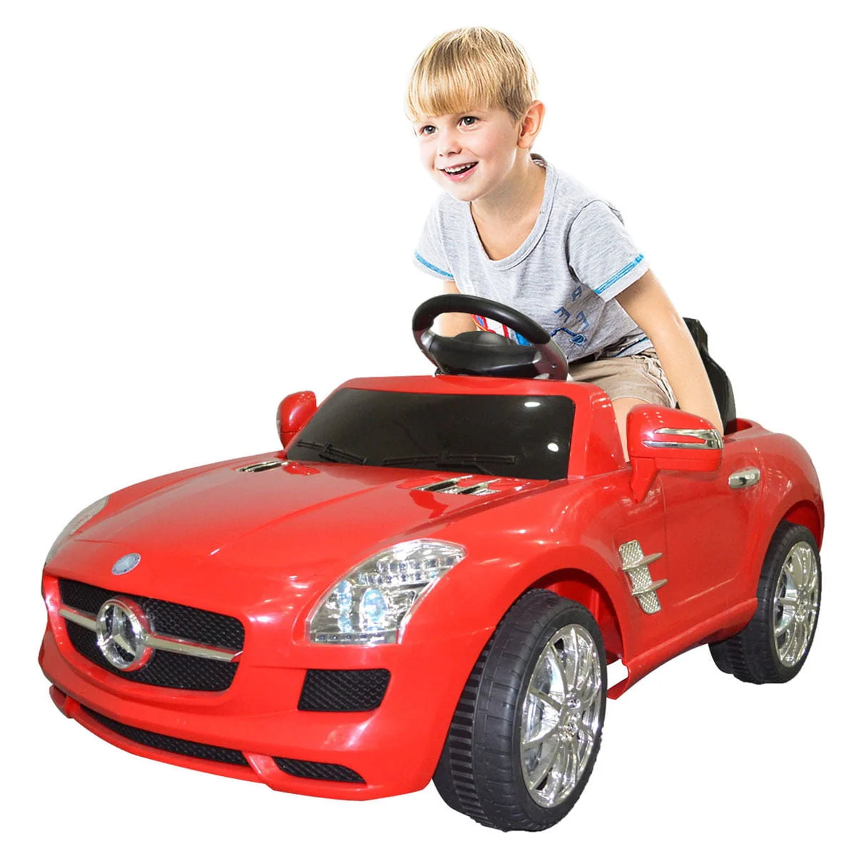 Black Kids Ride On Car L24057
