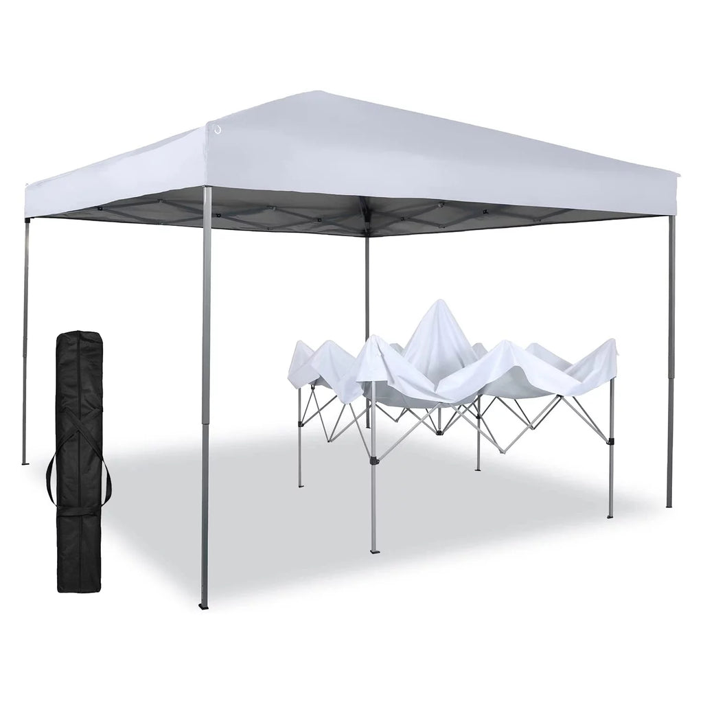 White Pop-up Canopy Tent with Bag H5096