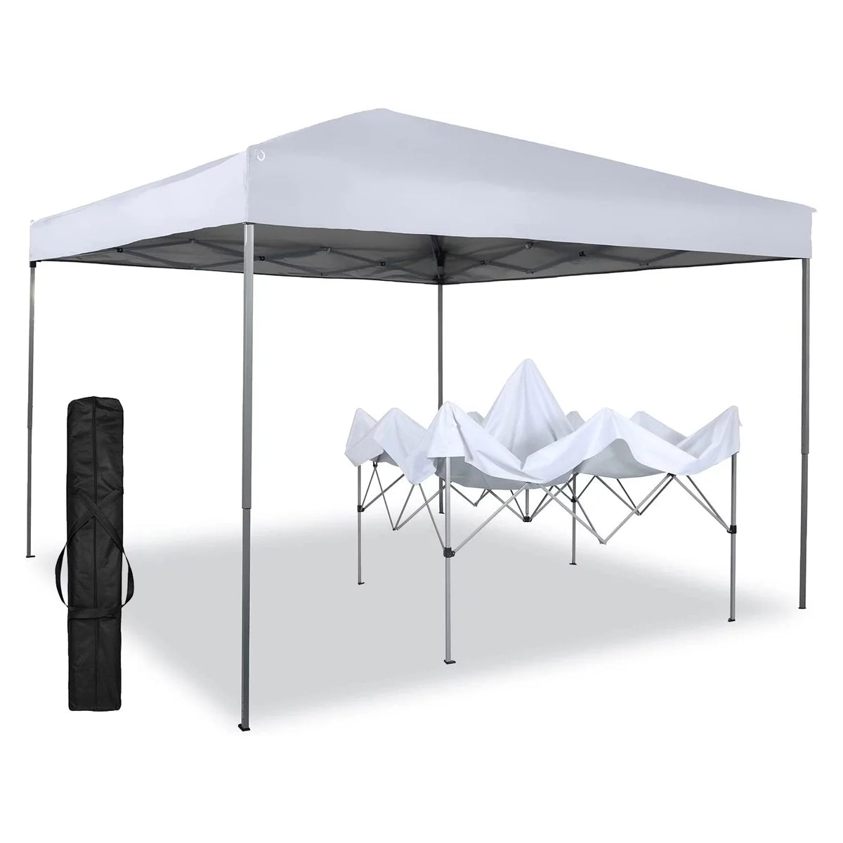 White Pop-up Canopy Tent with Bag H5096