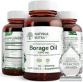 Borage Oil Omega 6 Supplement 90 Softgels I924000