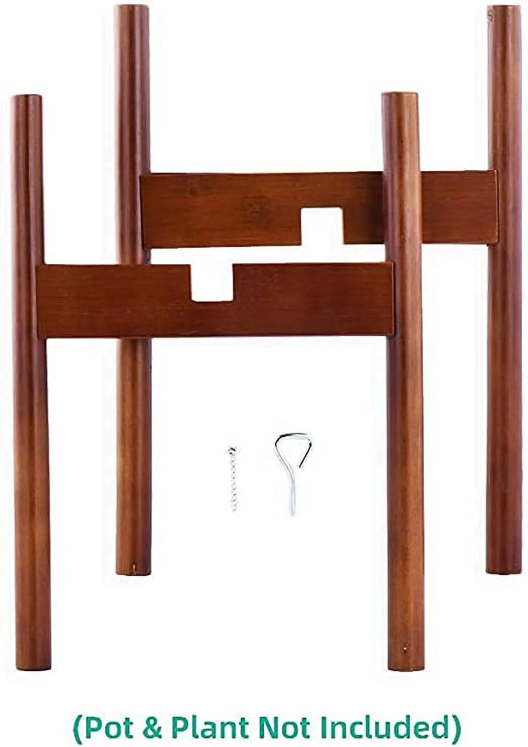 Bamboo Adjustable Plant Stand 1 Pack Z61924