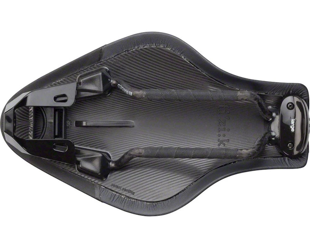 Black Large Carbon Saddle M345715