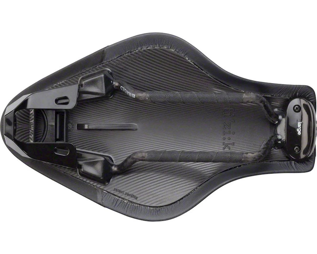 Black Large Carbon Saddle M345715