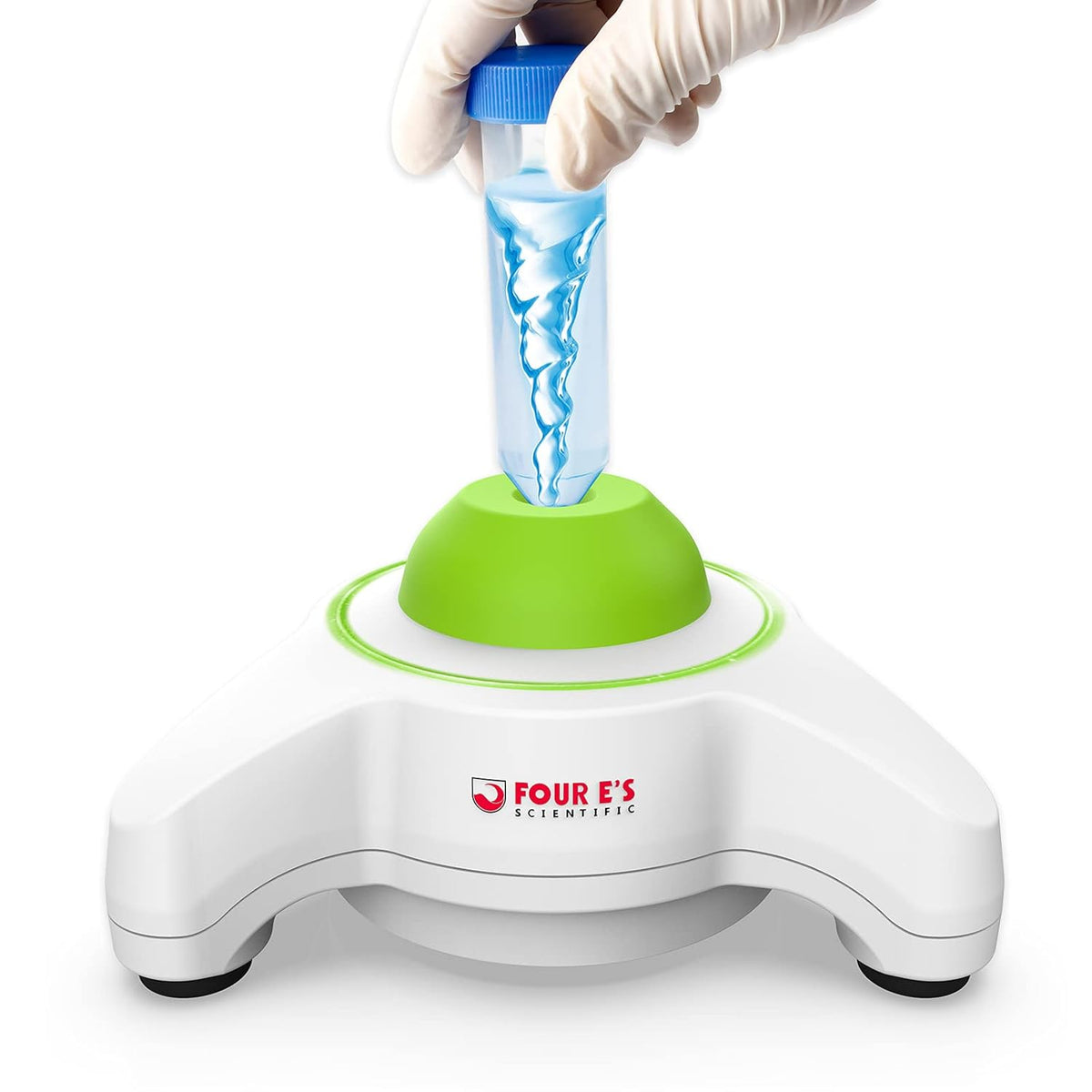 Mini Vortex Mixer, 5600rpm, USB Charging, Touch Function, 6mm Orbital Diameter, Pack of 2 S893997