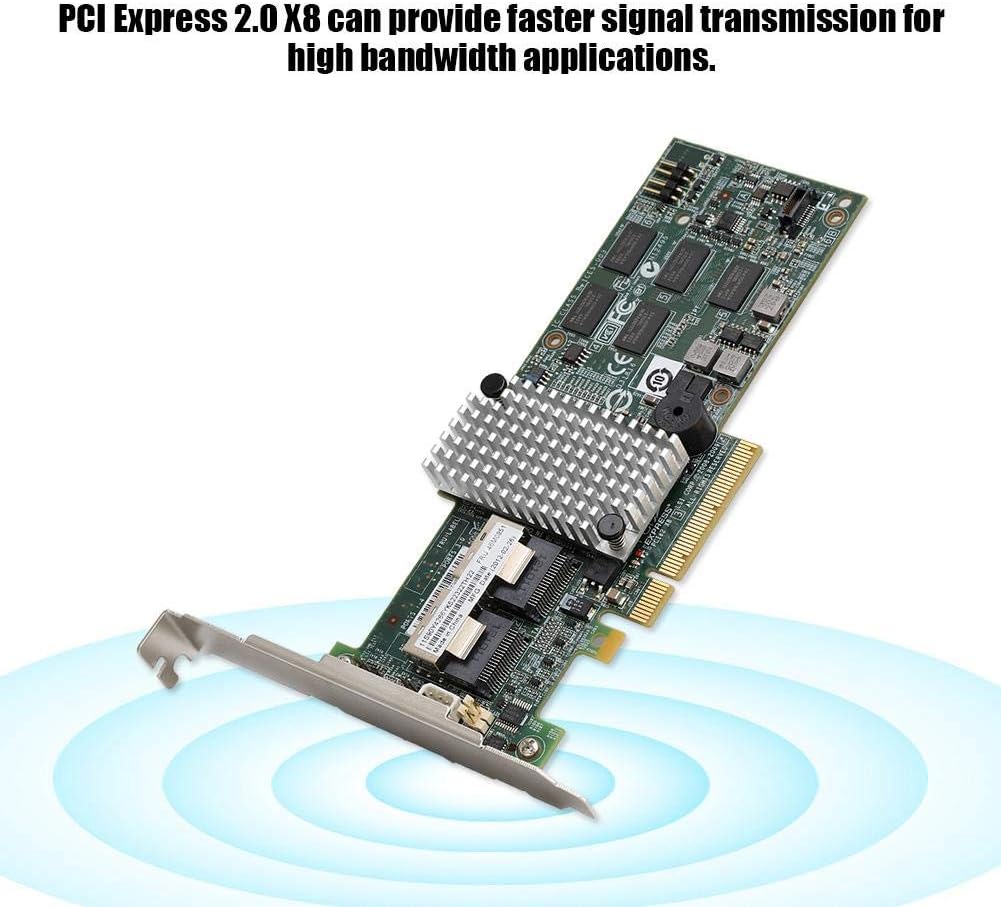 PCI-E X8 6Gb/s SAS/SATA RAID Controller Card I91487