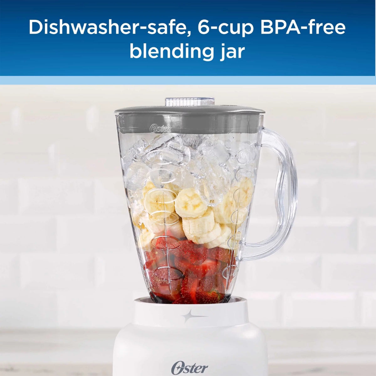 6 Cup 5 Speed 700 Watt Plastic Jar Blender O175206