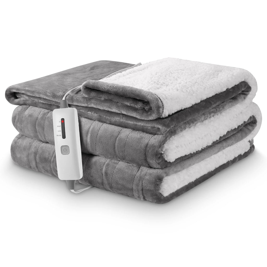 Electric Blanket Full Size 4 Heating Levels Machine Washable F415249