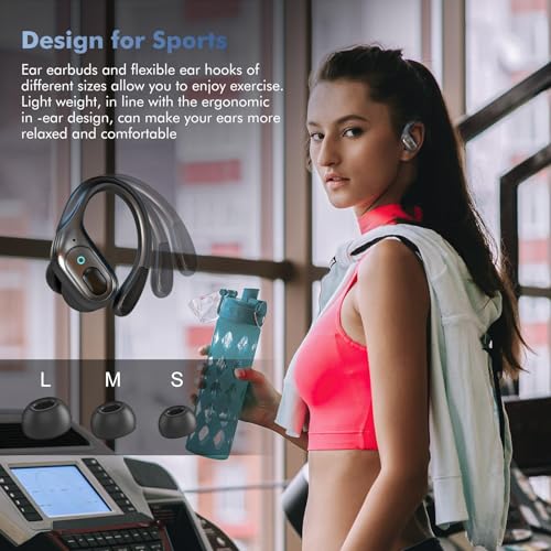 Black IPX7 Waterproof Wireless Bluetooth Earbuds Q590