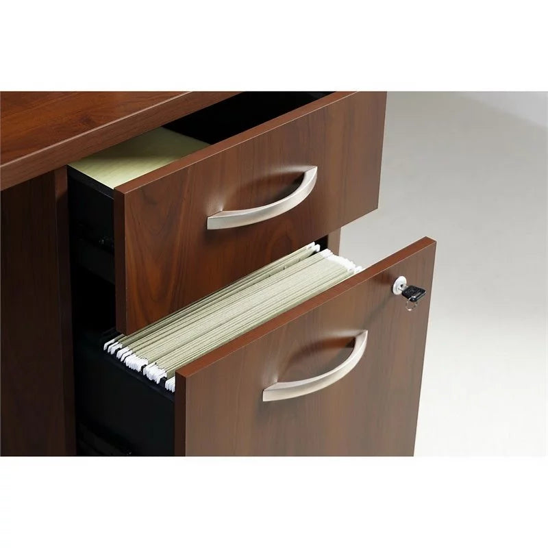 72W x 24D Engineered Wood Office Desk with Drawers R4083