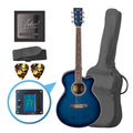 Beginner Acoustic Guitar Pack with Small Body Blue A9493