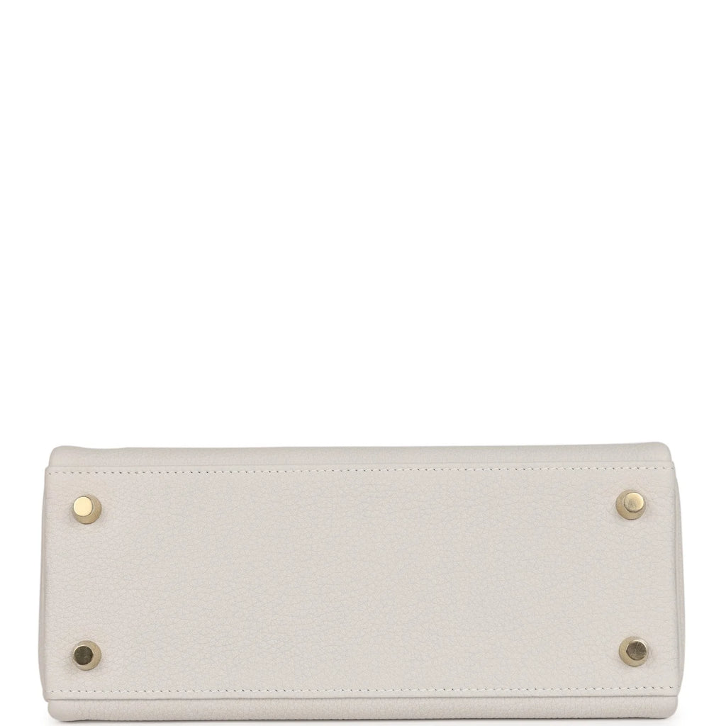 Gris Pale Togo Leather Bag P657