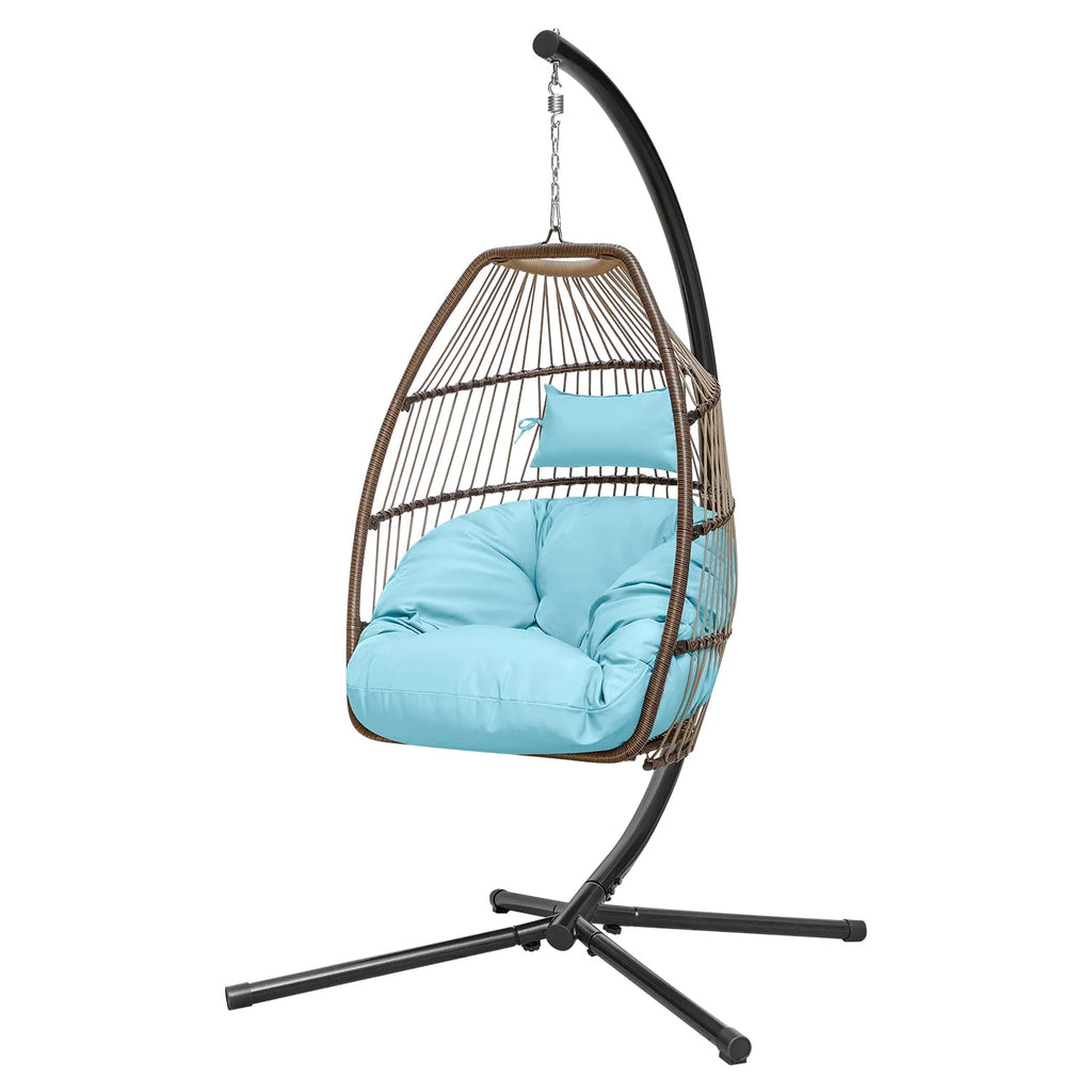 Wicker Hammock Chair with Stand M406