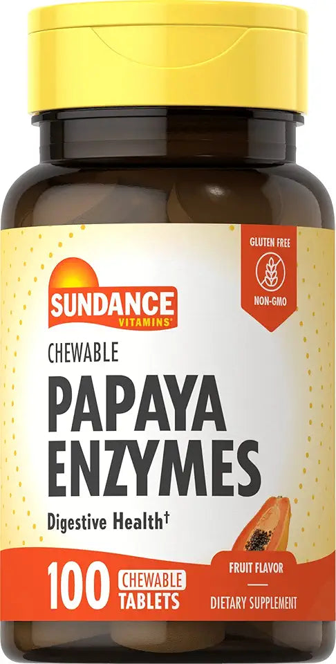 Chewable Papaya Enzyme 100 Tablets Pack of 3 K2975