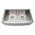 33 In. Drop-In Stainless Steel Double Bowl Kitchen Sink L43115