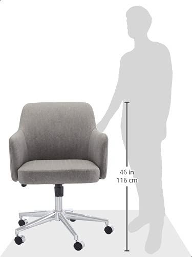 Light Gray Adjustable Swivel Desk Chair B45057