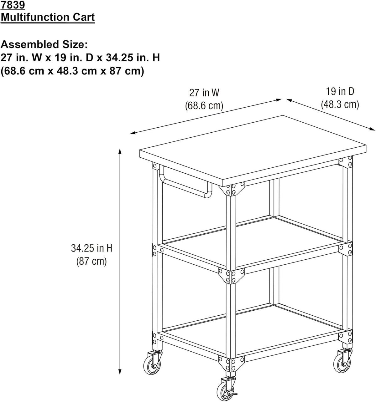 Multifunction Cart K53241