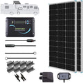 200 Watts 12 Volts Monocrystalline Solar Panel Kit with 30A PWM Charge Controller K671