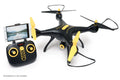 WiFi FPV Quadcopter Drone 720p HD Camera Black/Yellow K769597