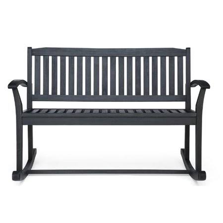 Dark Gray Glider Bench D9020