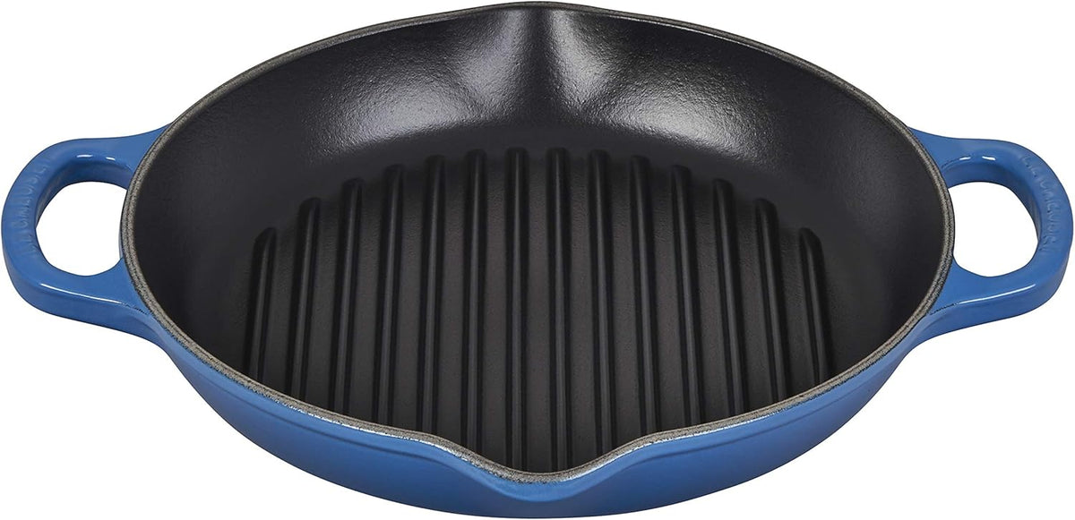 Enameled Cast Iron Deep Round Grill Y259