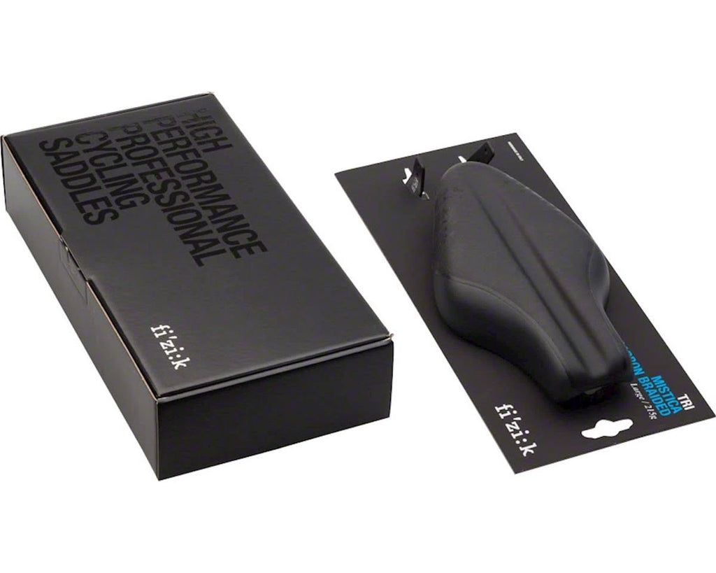 Black Large Carbon Saddle M345715