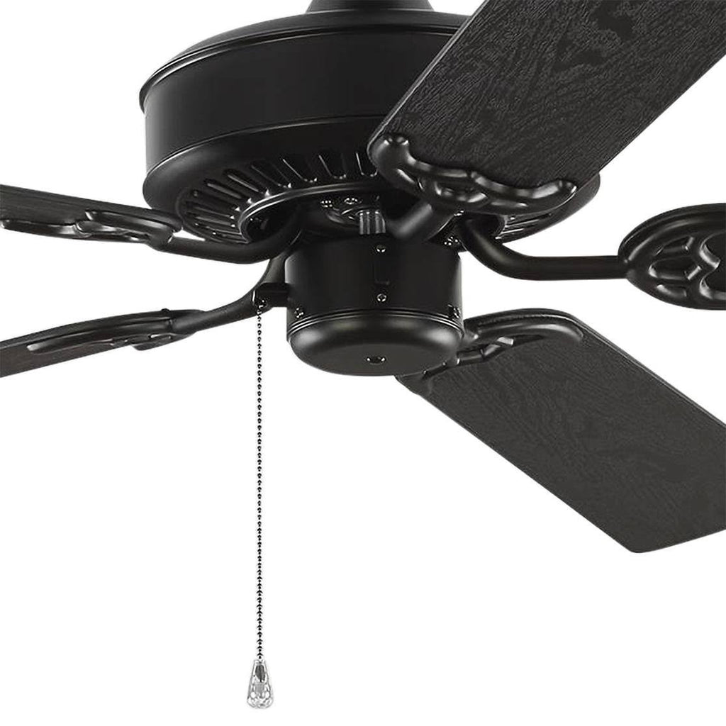Matte Black Outdoor Ceiling Fan C493330