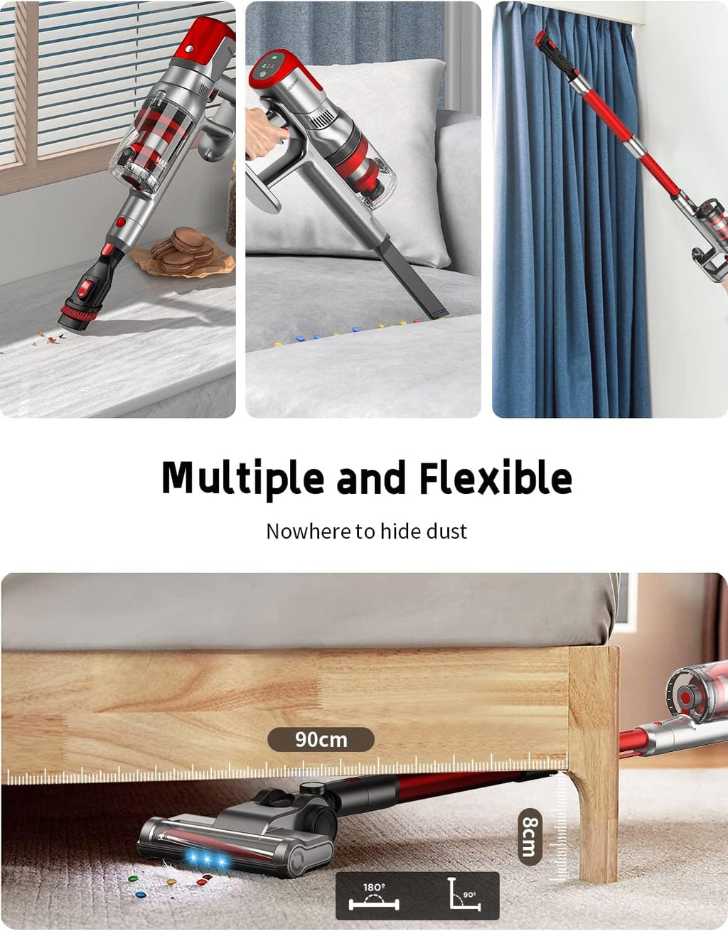 Cordless 4-in-1 Stick Vacuum Cleaner S41229