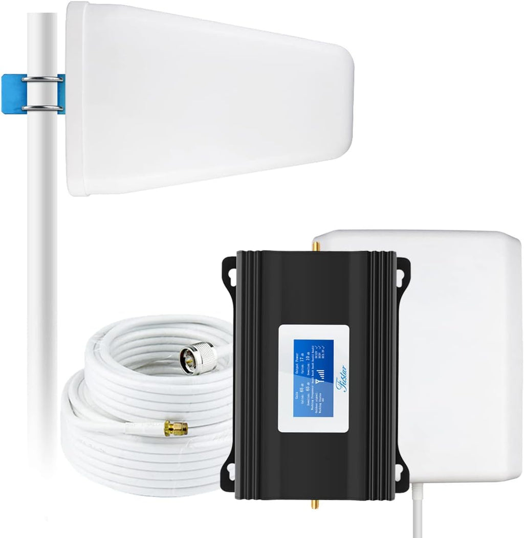 Cell Phone Signal Booster for Home 5,000sqft All Carriers 4G LTE 5G Antenna Kit X12842