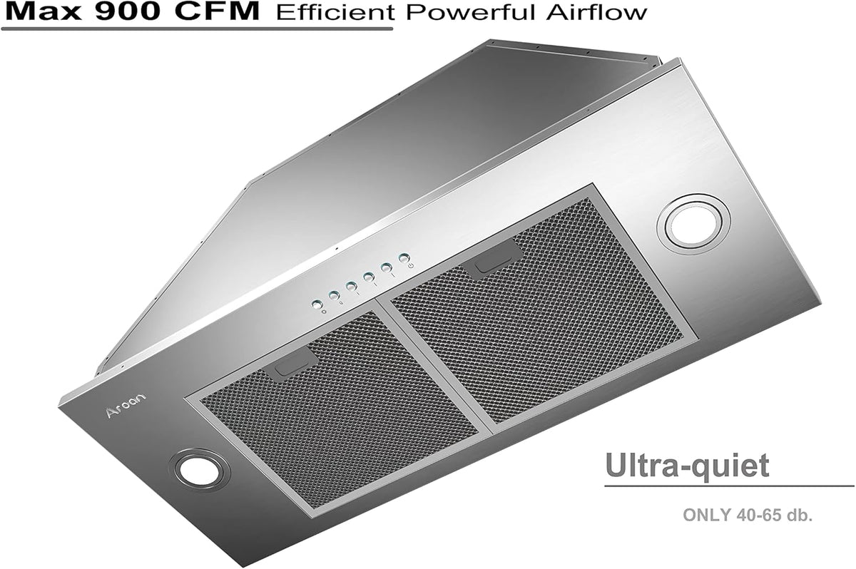 36 Built-in Stainless Steel Range Hood Insert K81305