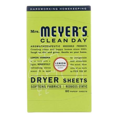Lemon Verbena Dryer Sheets Case of 12 O84306