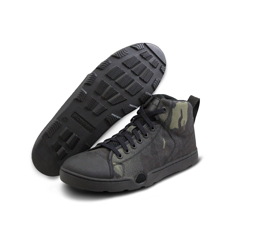 Black Multicam Mid Boots V9326