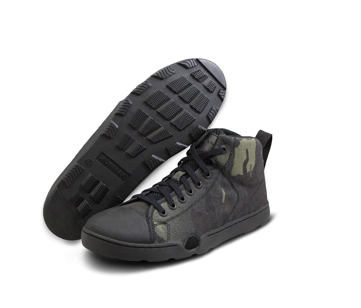 Black Multicam Mid Boots V9326
