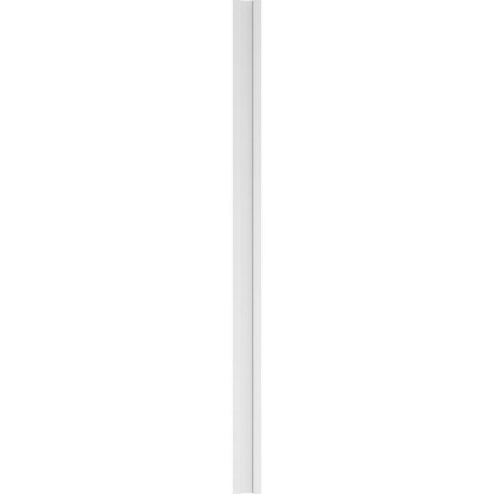 PVC Two Equal Raised Panel Pilaster with Capital and Base (Pair) Y854
