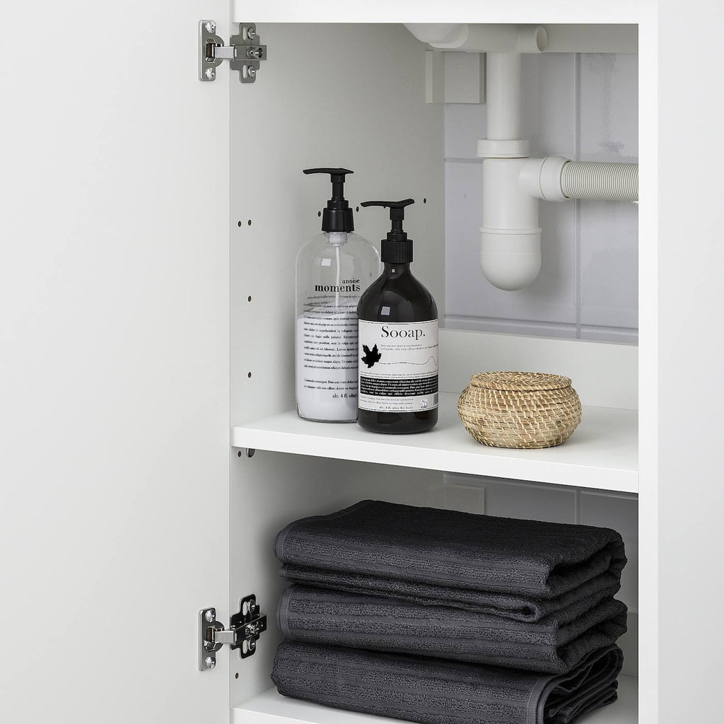 White Sink Cabinet with 1 Door B202075