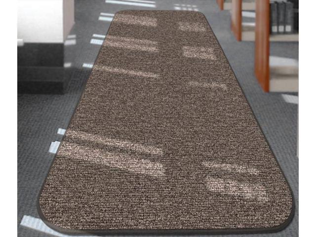 Skid-Resistant Carpet Runner Pebble Gray 20 ft. x 27 in. I23591