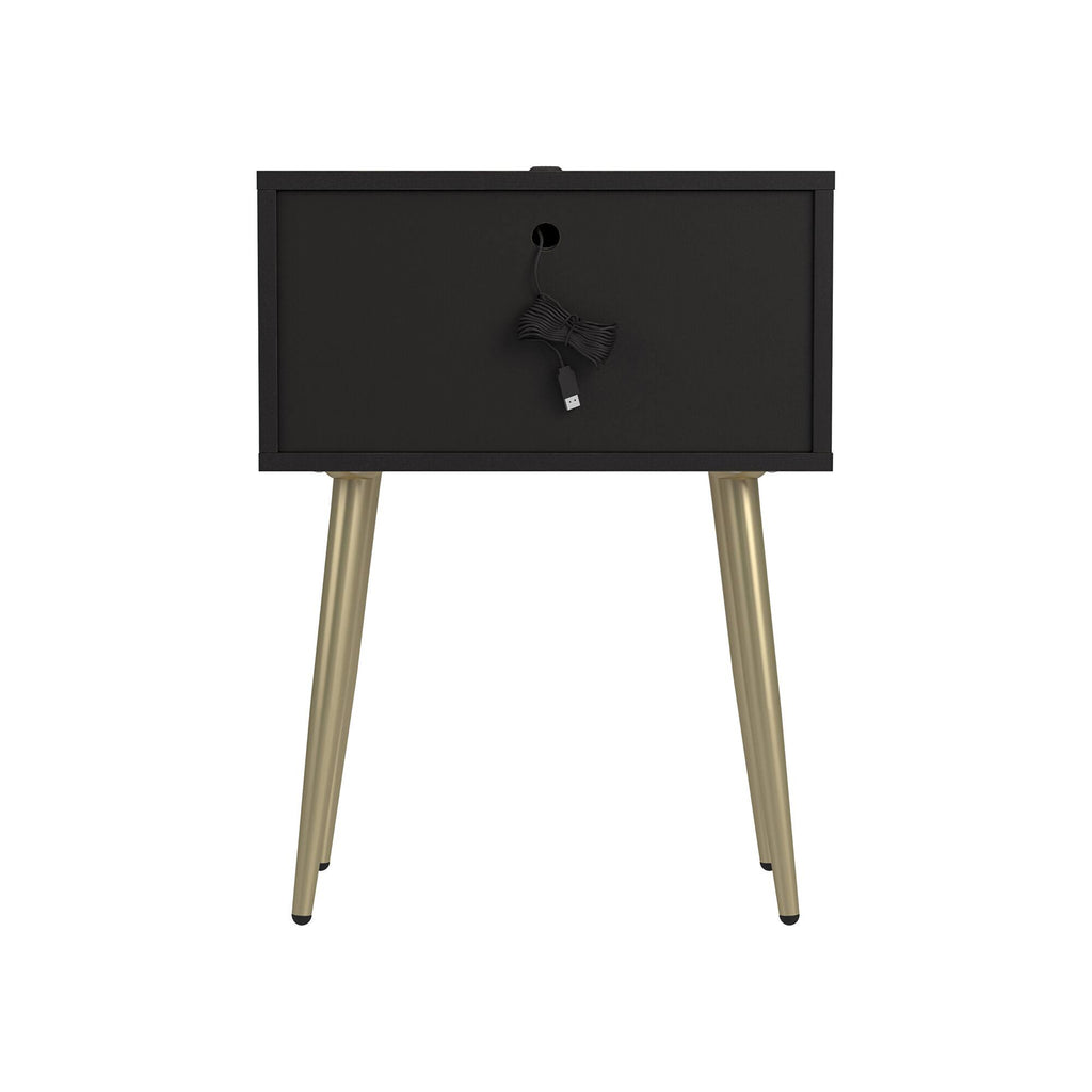 Cappuccino Accent Table D317