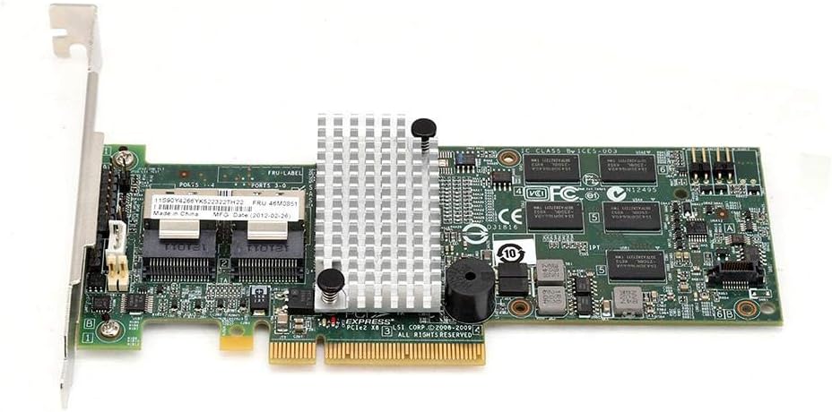 PCI-E X8 6Gb/s SAS/SATA RAID Controller Card I91487
