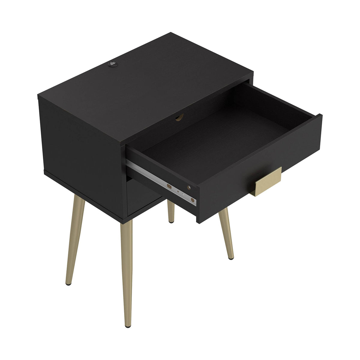Cappuccino Accent Table D317